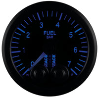 Autometer Stack 52mm 0-7 Bar M10 Male Pro-Control Fuel Pressure Gauge - Black - Burkken Auto Parts