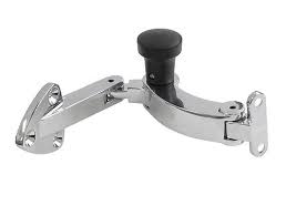 Porsche Left Side Quarter Window Chrome Latch (65-76) - 90154304121 - Burkken Auto Parts