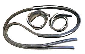 Porsche 911RS / RSR Bumper Body Seal Set, Extra Long - BAP50509120 - Burkken Auto Parts