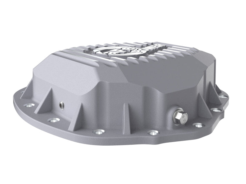 aFe Street Series Rear Differential Cover Raw w/ Machined Fins 19-20 Ram 2500/3500 - Burkken Auto Parts