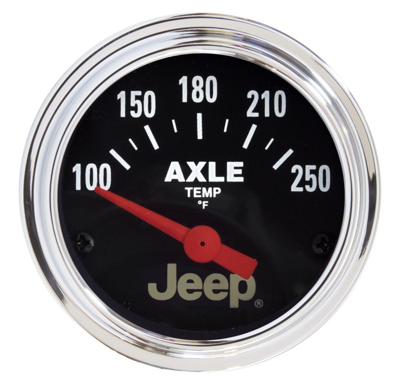 Autometer Jeep 52.4mm Short Sweep Electronic 100-250 Def F Axle Temperature Gauge - Burkken Auto Parts