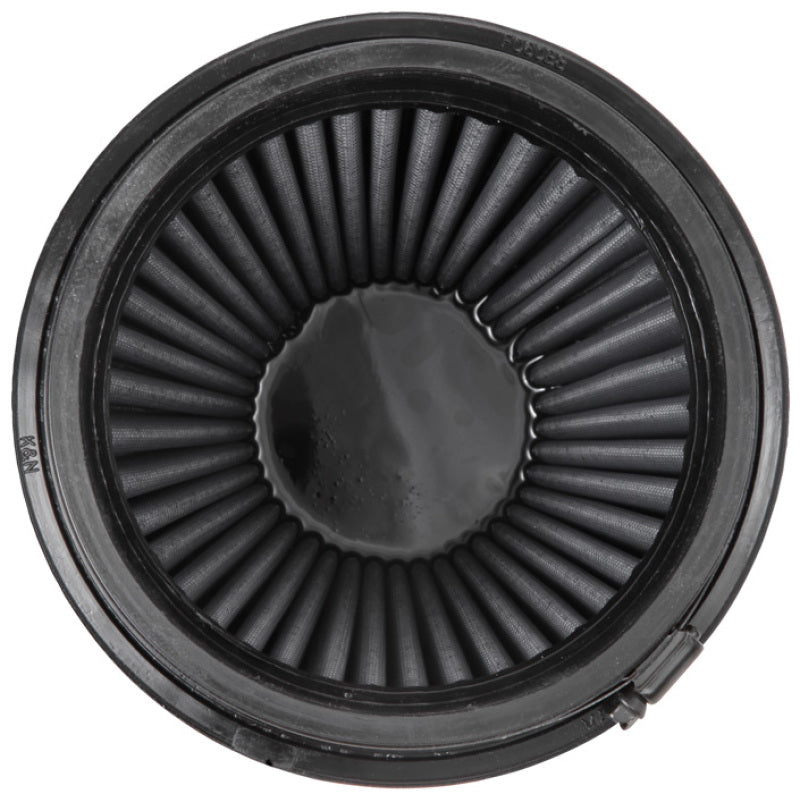 K&N Universal Rubber Filter Round Tapered 6in Flange ID x 7.5in Base OD x 5.25in Top OD x 8in Height - Burkken Auto Parts