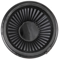 K&N Universal Rubber Filter Round Tapered 6in Flange ID x 7.5in Base OD x 5.25in Top OD x 8in Height - Burkken Auto Parts
