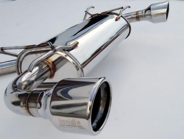 Invidia Subaru BRZ / Scion FRS Q300 w/ Rolled SS Tips Cat- Back Exhaust - Burkken Auto Parts