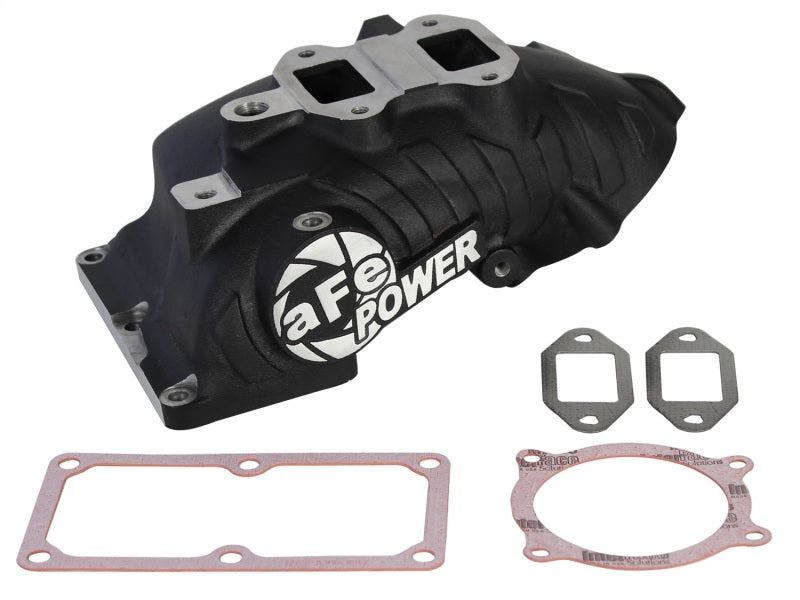aFe Bladerunner Manifolds Intake Dodge Diesel Trucks 10-13 L6-6.7L (td) with Gaskets - Burkken Auto Parts