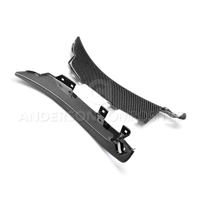 Anderson Composites 15-17 Ford Shelby GT350 Front Splash Guards - Burkken Auto Parts