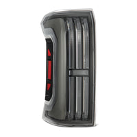 AlphaRex 24-25 Toyota Tacoma NOVA-Series LED Prismatic Tail Lights - Black - Burkken Auto Parts