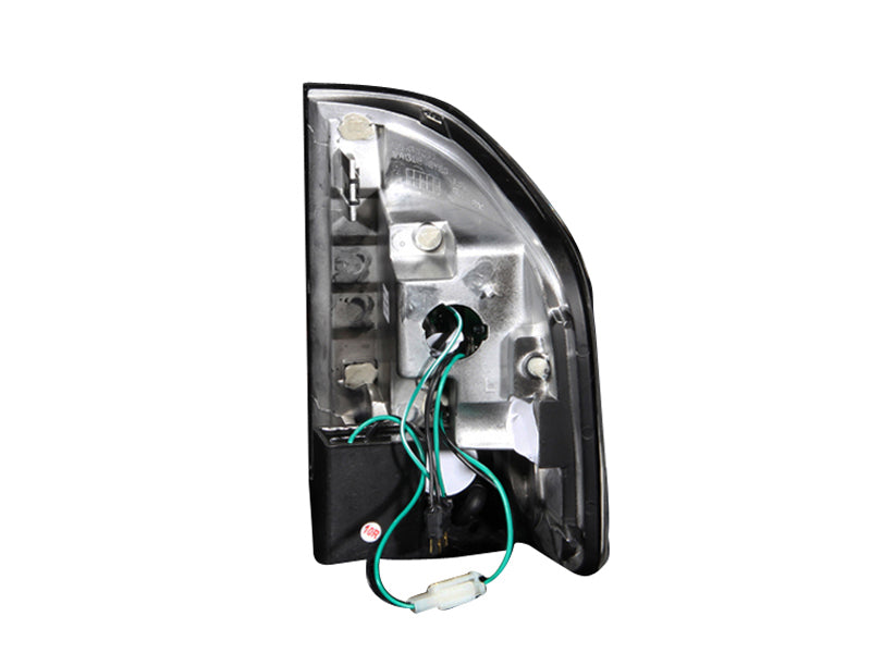 ANZO 1995-2005 Chevrolet S-10 LED Taillights Black - Burkken Auto Parts