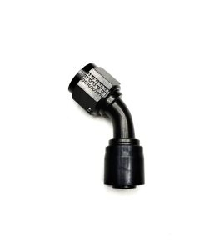 Fragola -10AN 45 Degree Fixed/Single Swivel Sport Crimp Pro Hose End - Burkken Auto Parts