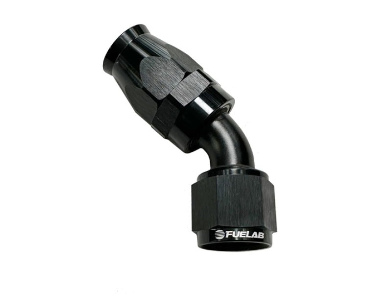Fuelab PTFE Swivel Hose End Fitting - 45 Degree - 10AN - Burkken Auto Parts