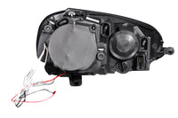 ANZO 2006-2009 Volkswagen Rabbit Projector Headlights w/ Halo Black (CCFL) - Burkken Auto Parts
