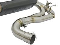 aFe MACHForce XP 16-17 BMW 340i/iX 440i/iX L6-3.0L (t) SS Axle-Back Exhaust w/Polished Tips - Burkken Auto Parts