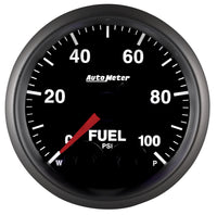 Autometer Elite 52mm 0-100 PSI Fuel Pressure Peak & Warn w/ Electronic Control Gauge - Burkken Auto Parts