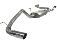 aFe MACHForce XP Exhaust Cat-Back 2.5/3in SS-409 w/ Polished Tip 04-12 Nissan Titan V8 5.6L - Burkken Auto Parts
