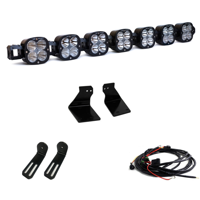Baja Designs 2020+ Ford Super Duty 7 XL Linkable Light Kit - Burkken Auto Parts
