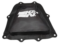 K&N Drycharger Wrap Black 7.313in L 7.25in W 1.313in H - Burkken Auto Parts