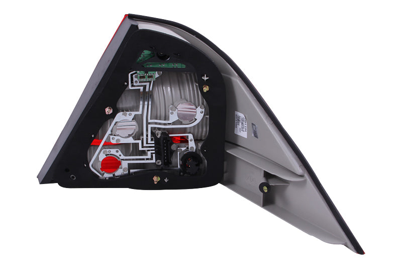 ANZO 2000-2005 Mercedes Benz S Class W220 LED Taillights Red/Clear - Burkken Auto Parts