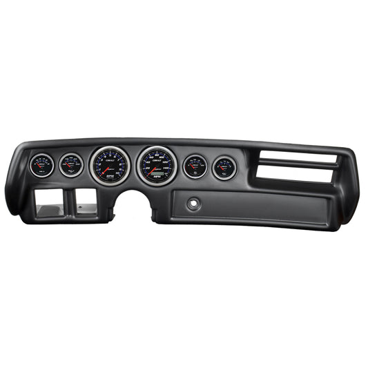 Autometer Cobalt 70-72 Chevelle/ El Camino/ Malibu Dash Kit 6pc Tach/ MPH/ Fuel/ Oil/ WTMP/ Volt - Burkken Auto Parts