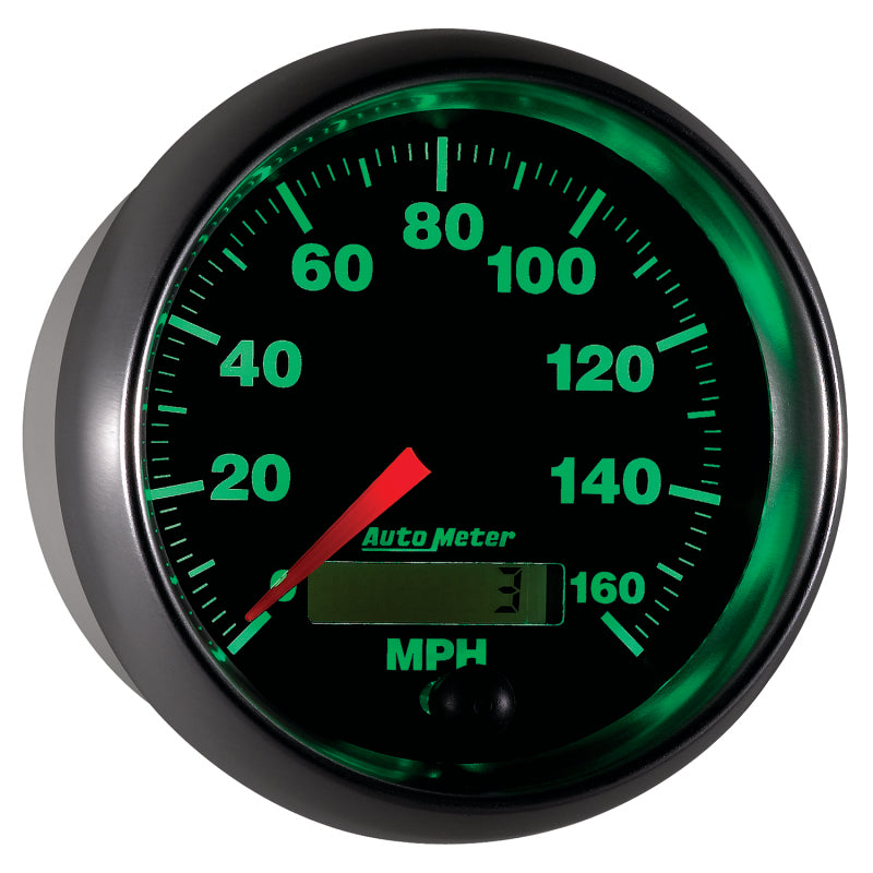 Autometer GS 3-3/8 inch 160 MPH In Dash Speedometer Gauge - Burkken Auto Parts
