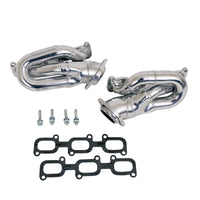 BBK 11-15 Ford Mustang 3.7L Shorty Tuned Length Headers - 1-5/8 Silver Ceramic (CARB EO 11-14 Only) - Burkken Auto Parts