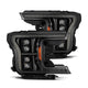 AlphaRex 18-20 Ford F-150 NOVA LED Proj Headlight Alpha Blk (14th Gen G2 Style) - Burkken Auto Parts