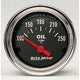 Autometer Traditional Chrome 52mm 100-250 Degree F Short Sweep Electrical Oil Temperature Gauge - Burkken Auto Parts