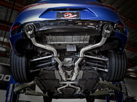 aFe POWER Takeda 2.5in 304 SS CB Exhaust w/ Carbon Fiber Tips 17-19 Infiniti Q60 V6-3.0L (tt) - Burkken Auto Parts