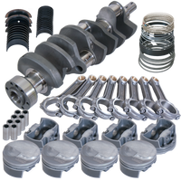 Eagle Chevy 454 1Pc 4.250in Crank 6.385in I-Beam Rods 18cc Dome 4.310in Pistons Rotating Assembly - Burkken Auto Parts