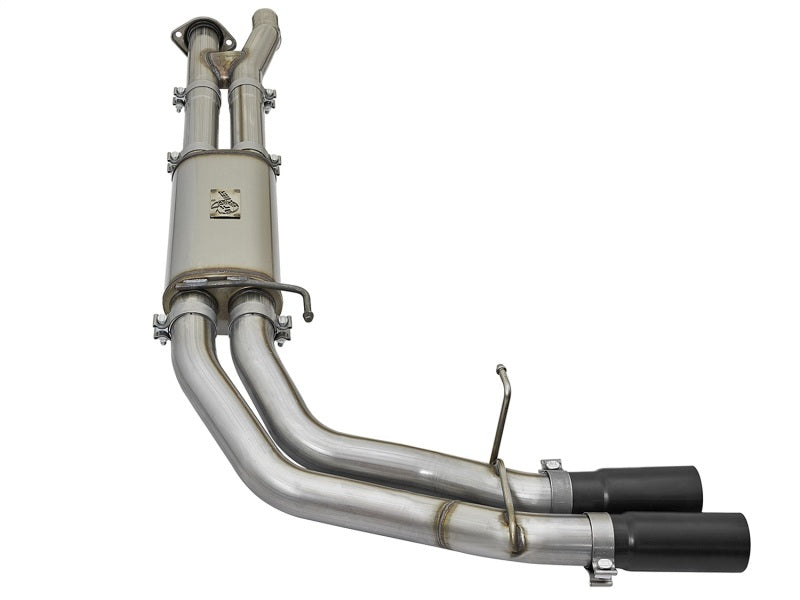 aFe POWER Rebel Series 3in 409 SS Cat Back Exhaust w/ Black Tips 17 Ford F-150 Raptor V6-3.5L - Burkken Auto Parts