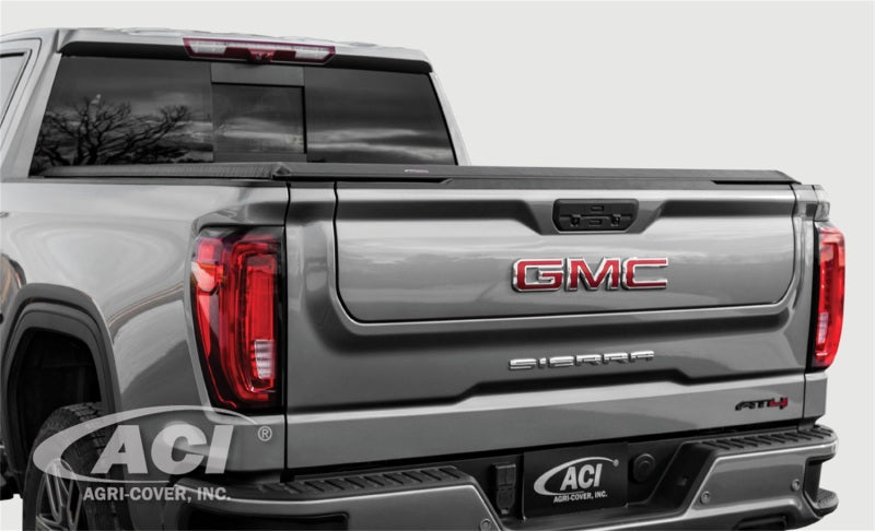 Access LOMAX Tri-Fold Cover Black Urethane Finish 19+ Chevrolet Silverado 1500 - 6ft 6in Bed - Burkken Auto Parts