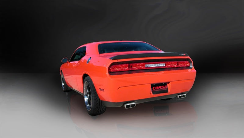 Corsa 2008-2010 Dodge Challenger SRT-8 6.1L V8 Polished Xtreme Cat-Back Exhaust - Burkken Auto Parts