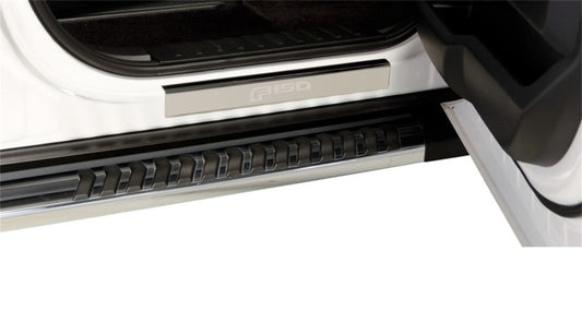 Putco 15-20 Ford F-150 - SuperCrew w/ F-150 Etching - 4pcs SS Door Sills