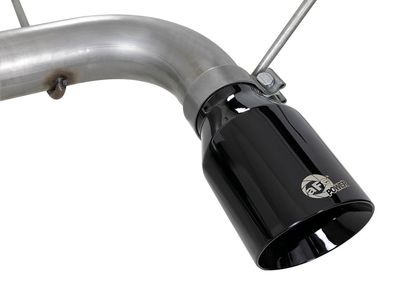 aFe Large Bore HD 3in 304 SS Cat-Back Exhaust w/ Black Tips 14-19 Jeep Grand Cherokee (WK2) V6-3.6L - Burkken Auto Parts