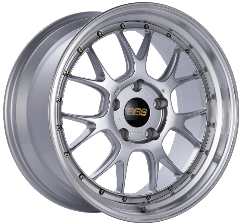 BBS LM-R 19x9.5 5x130 ET40 CB71.6 Diamond Silver Center Diamond Cut Lip Wheel - Burkken Auto Parts