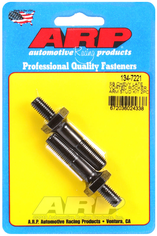 ARP SB Chevrolet Late Model Vortec Rocker Arm Stud Kit (2pcs) - Burkken Auto Parts