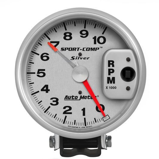 Autometer Ultra-Lite 5 inch 10K RPM w/ Redline Tachometer - Burkken Auto Parts