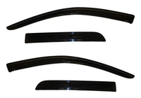 AVS 11-13 Mitsubishi Outlander Sport Ventvisor Outside Mount Window Deflectors 4pc - Smoke - Burkken Auto Parts