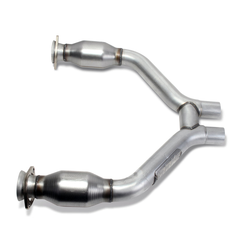 BBK 2015-16 Mustang V6 Short Mid H Pipe With Converters (To Be Used With 1642 Series Headers) - Burkken Auto Parts