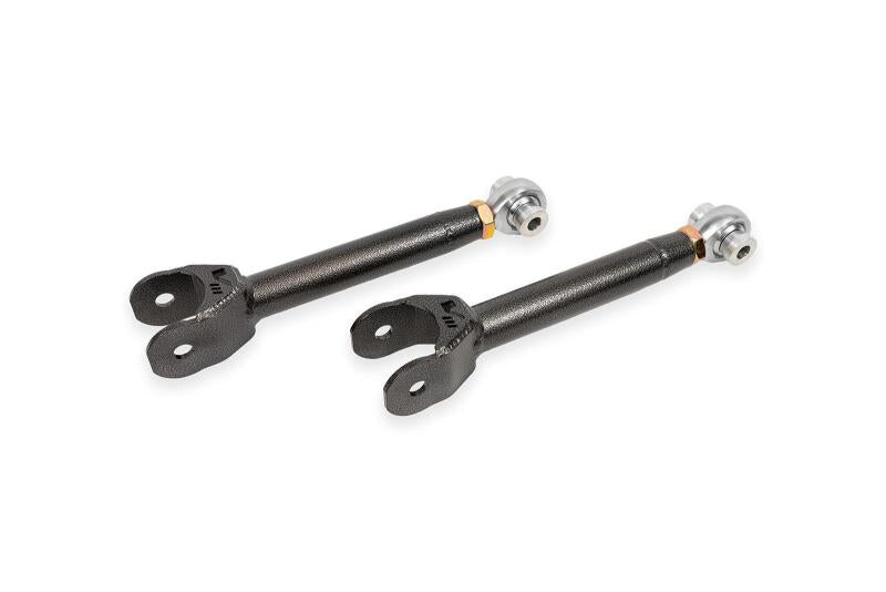 BMR 15-19 Cadillac CTS-V (3rd Gen) Upper Trailing Arms - Single Adjustable - Black Hammertone - Burkken Auto Parts
