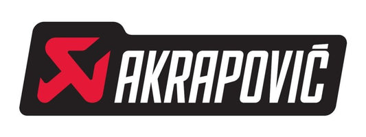 Akrapovic Logo Outdoor Sticker 120 x 34.5 cm - Burkken Auto Parts