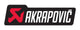 Akrapovic Logo Outdoor Sticker 40 x 11.5 cm - Burkken Auto Parts