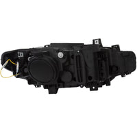 ANZO 2012-2015 BMW 3 Series Projector Headlights w/ U-Bar Black - Burkken Auto Parts
