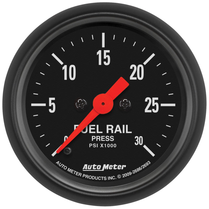 AutoMeter Gauge Rail Pressure (Ram 5.9L) 2-1/16in. 30Kpsi Digital Stepper Motor Z - Burkken Auto Parts