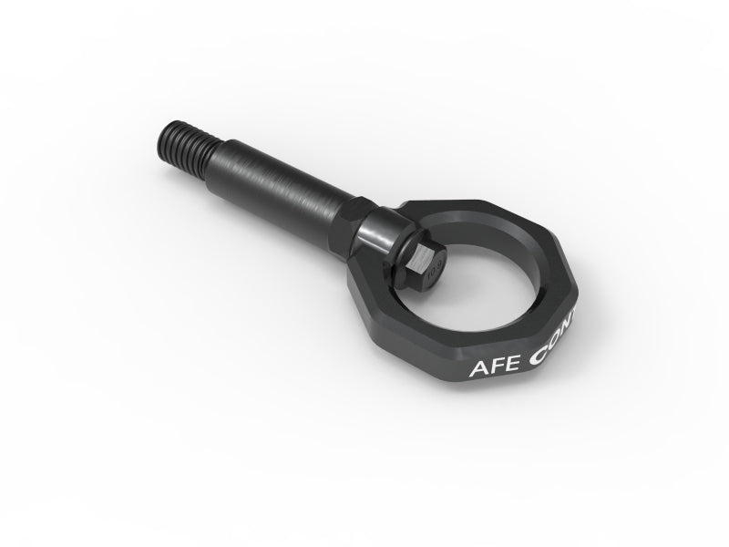 aFe Control Front Tow Hook Gray 20-21 Toyota GR Supra (A90) - Burkken Auto Parts