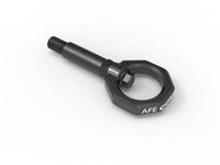 aFe Control Front Tow Hook Gray 20-21 Toyota GR Supra (A90) - Burkken Auto Parts