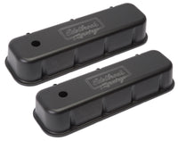Edelbrock Valve Cover Victor Series Chevrolet 1965 and Later 396-502 V8 Tall Black - Burkken Auto Parts