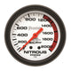 Autometer Phantom 66.7mm 0-2000 PSI Mechanical Nitrous Pressure Gauge - Burkken Auto Parts