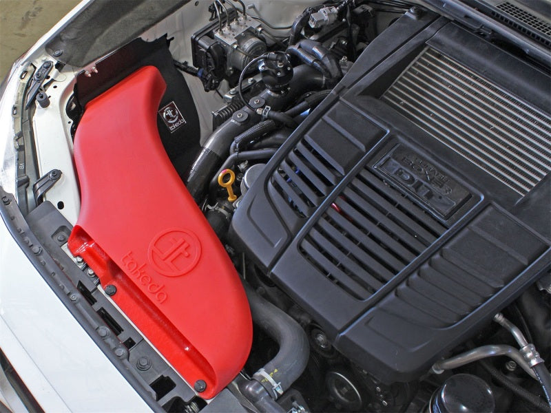 aFe Takeda Stage-2 PRO DRY S Cold Air Intake System 15-18 Subaru WRX H4 2.0L (t) - Burkken Auto Parts