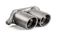 Akrapovic 2018 Porsche 911 GT3 (991.2) Tail Pipe Set (Titanium) - Burkken Auto Parts