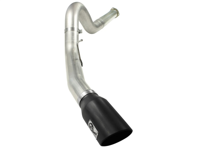 aFe MACHForce XP 5in DPF-Back Stainless Steel Exhaust , Blk,Ford Diesel Trucks 11-14 V8-6.7L td - Burkken Auto Parts